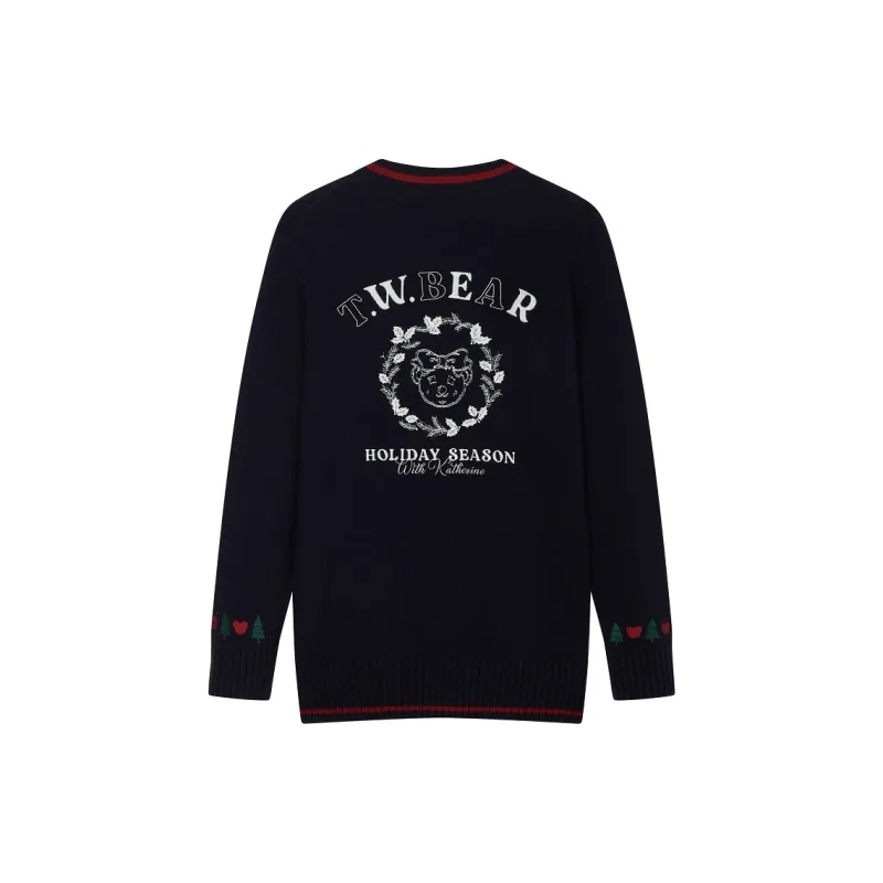Teenie Weenie Knitwear Women's Navy Blue-1