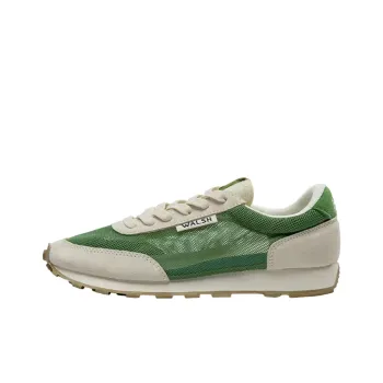Norman Walsh Cushioning Anti Slip Wear Resistant Breathable Balance Lightweight Low Top Casual Shoes Unisex Beige Green