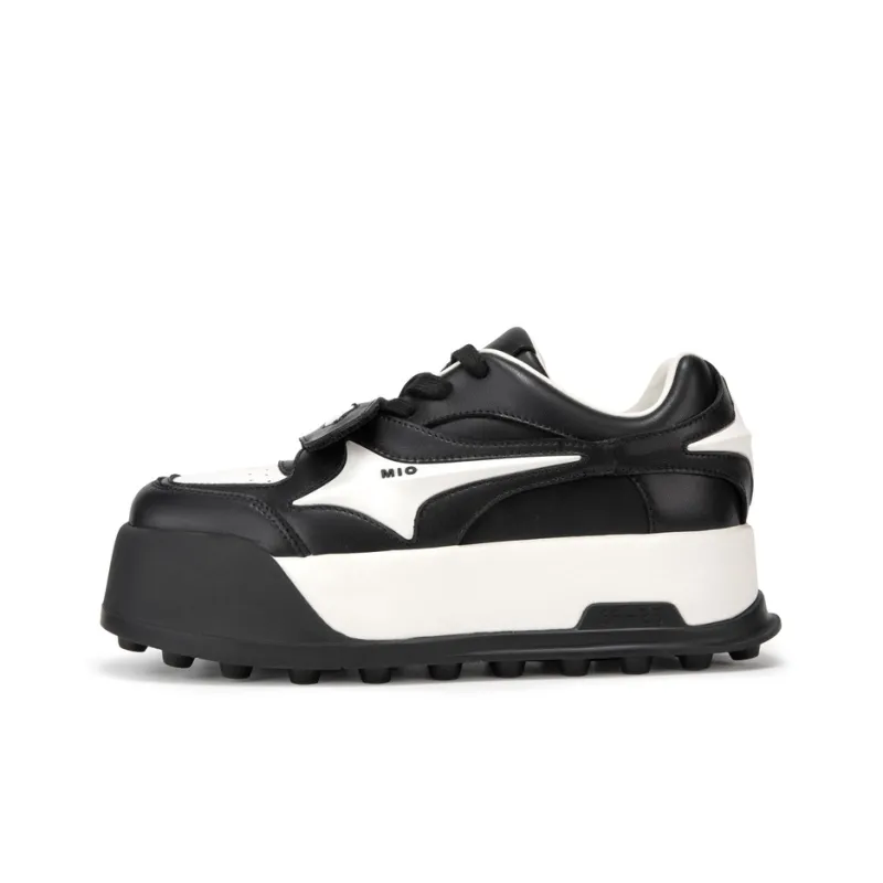 MIO Mio Low-Top Casual Shoes Women's Black White-0