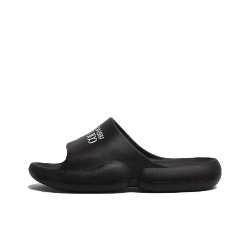 VERSACE JEANS Slide Slippers Men Black