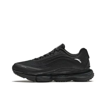 Anta Running Collection Cushioned Slip Resistant Low Top Running Shoes Women's Black