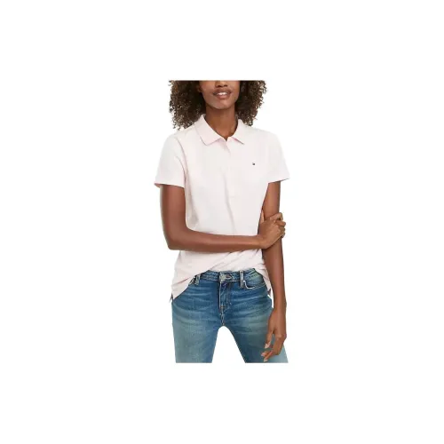 Tommy Hilfiger Polo Shirts Women's Light Pink