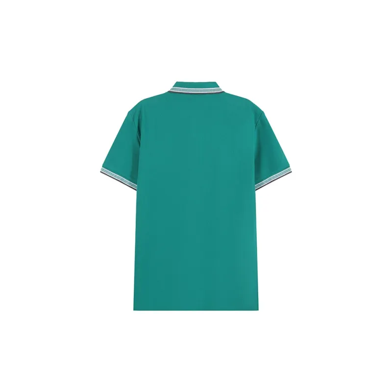 HUGO BOSS Short Sleeved Polo Shirt Men's Turquoise-1