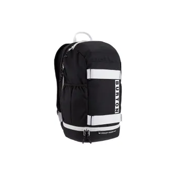 BURTON Recycled Polyester Backpack Men's Black & White