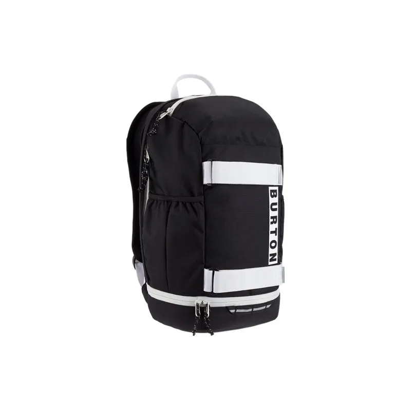 BURTON Recycled Polyester Backpack Men's Black & White-0