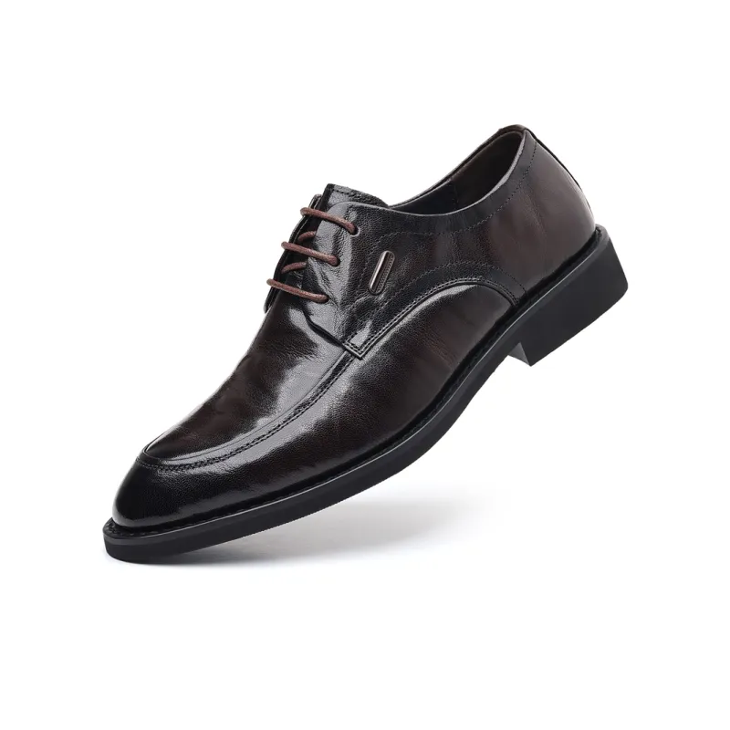 ZUWUDONG Dress Shoes Men Low Top Black-9