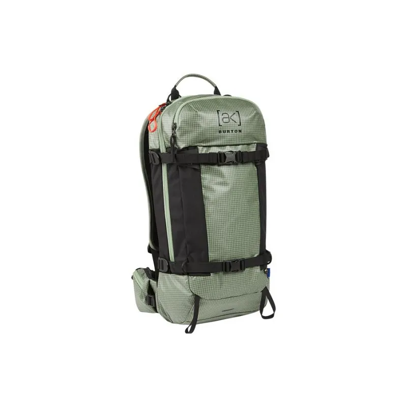 BURTON CORDURA Tear-Resistant Fabric Backpack Unisex Classic Black With Avocado Green Accents-0
