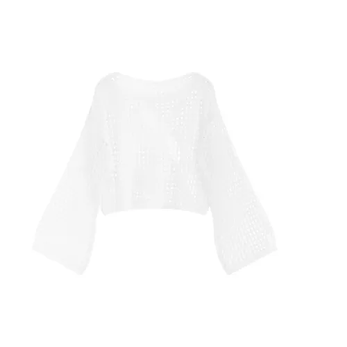 Garbege Knitwear Women's White