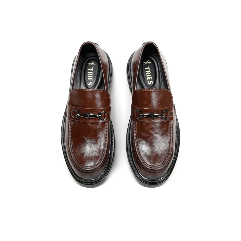 Wit Men's Casual Shoes Men Low Top Brown/Black-8