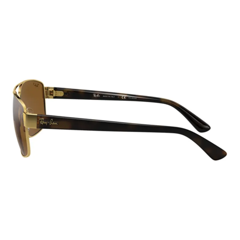 RayBan Metal Aviator Sunglasses Unisex Gold-2
