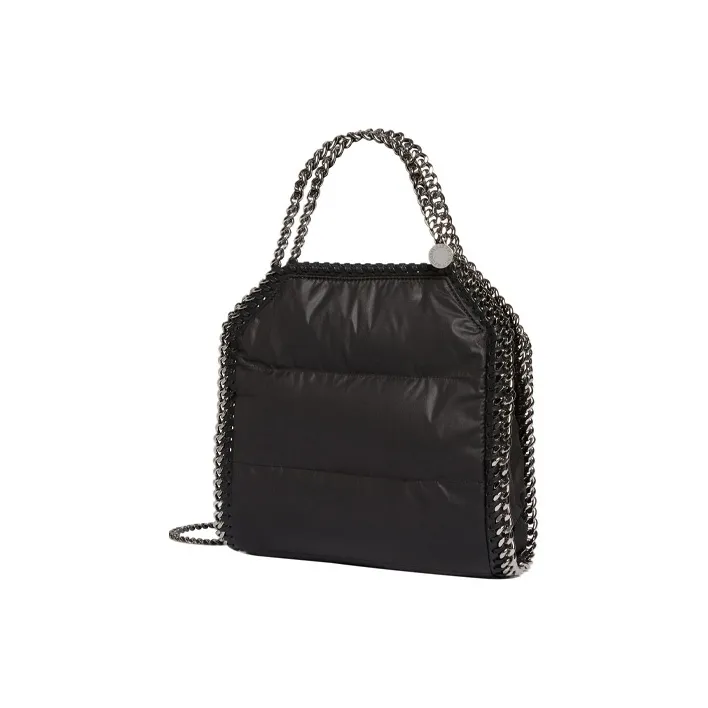 Stella McCartney Falabella Nylon Tote Bag Shopping Bag Shoulder Bag Crossbody Bag Handbag Mini Women's Black-2