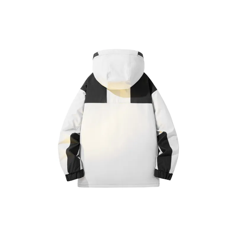 TEPOR Down Jacket Unisex Light Gray-1