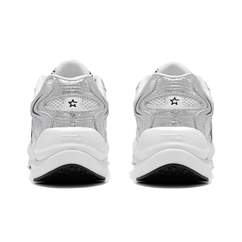 RIPSTAR Performance Running Shoes Unisex Low Top Silver/White/Black-3