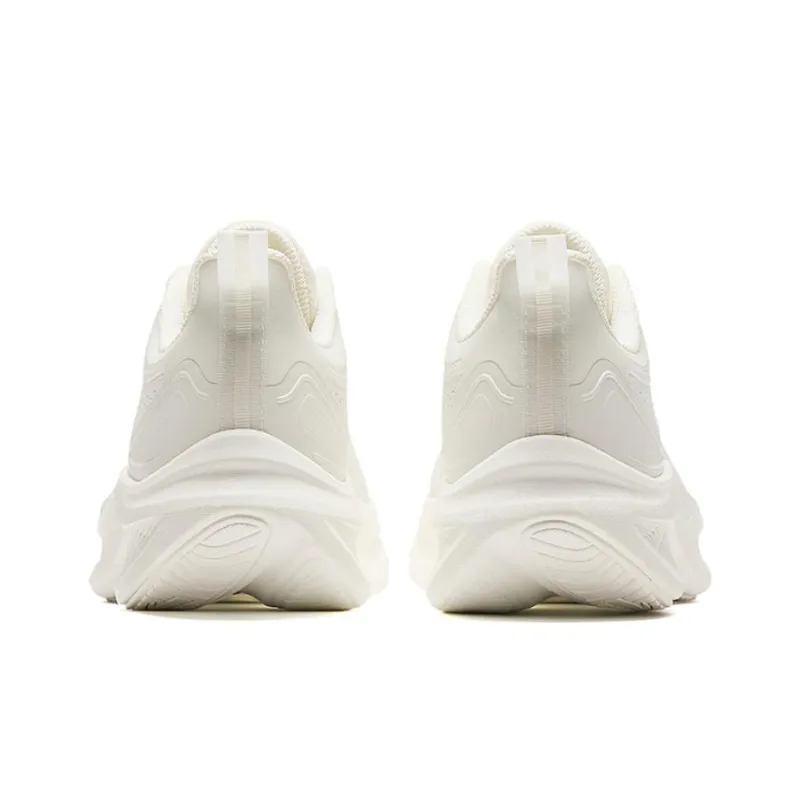 Anta Cushioning Lightweight Low Top Training Running Shoes Women's Ecru-3