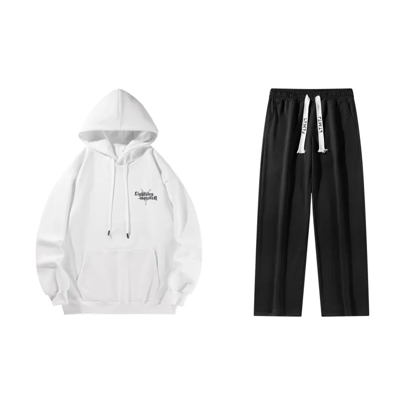 LIGHTNING MONSTER Sweatshirt Set Unisex-12