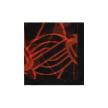GIORGIO ARMANI Silk Scarves Women's Red