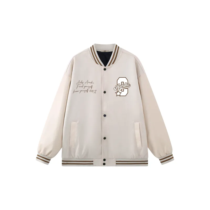 ACHS AWAKE Baseball Jacket Unisex-7