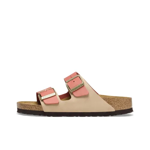 Birkenstock Slide Slippers Women's Dark Pink Regular