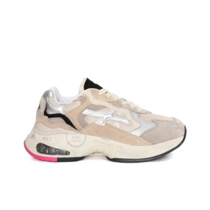 PREMIATA Low Top Casual Shoes Women's Beige-1