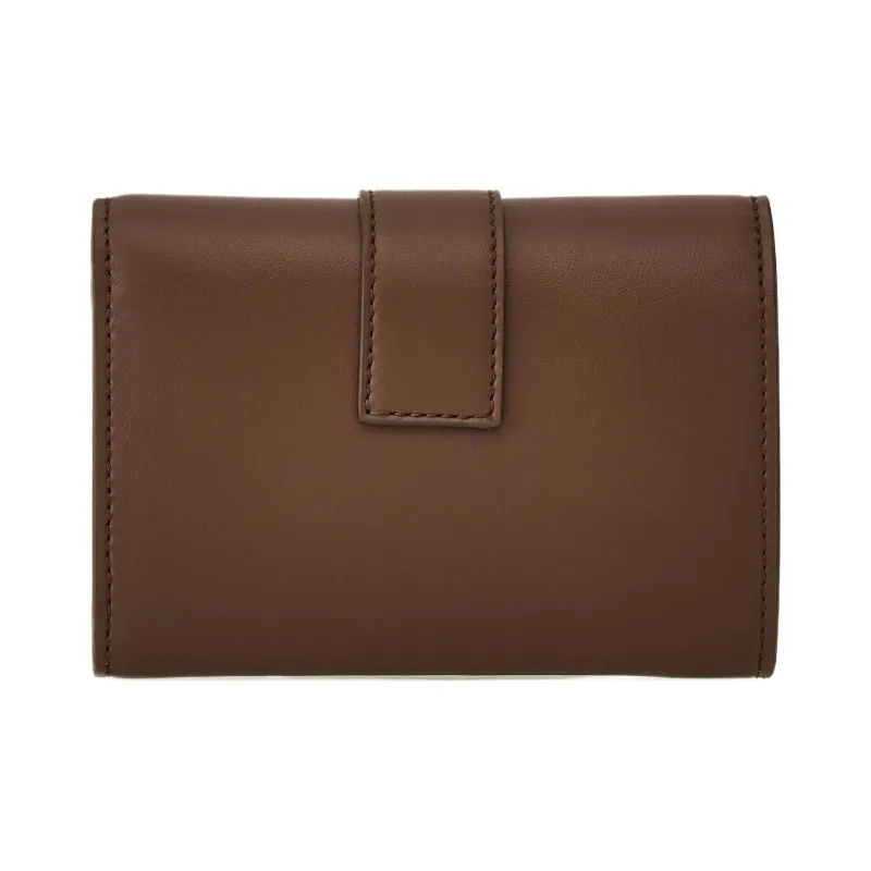 FERRAGAMO Palm Calfskin Wallet Women's Clay Lapis Lazuli Mix-2