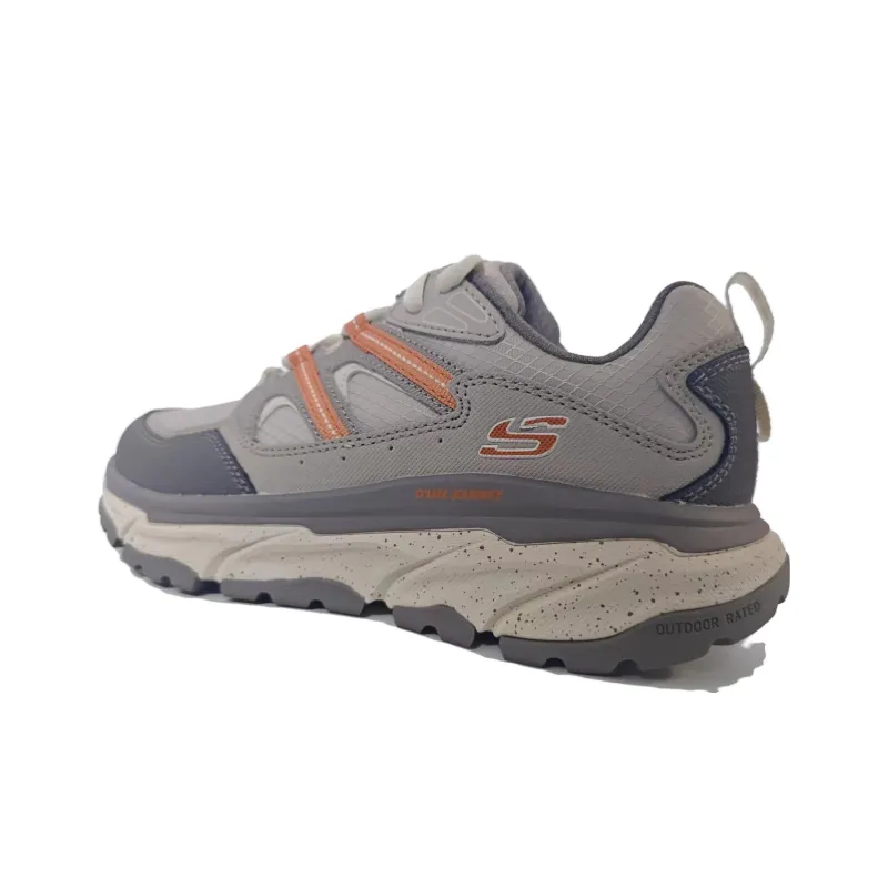 Skechers OUTDOOR Cushioning Wear Resistant Low Top Outdoor Shoes Women's Gray-3