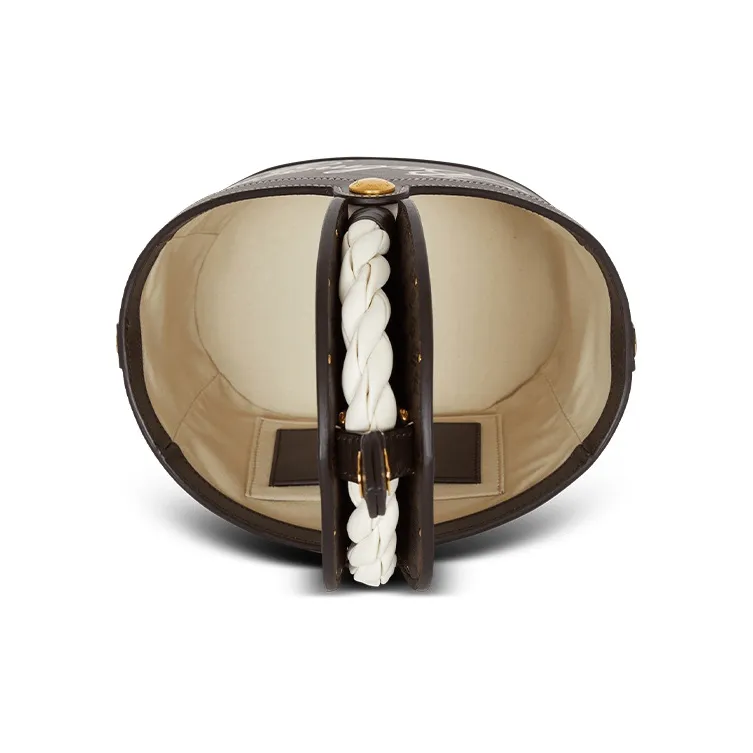 BALMAIN Monogram Bucket Mini Tote Bag-3