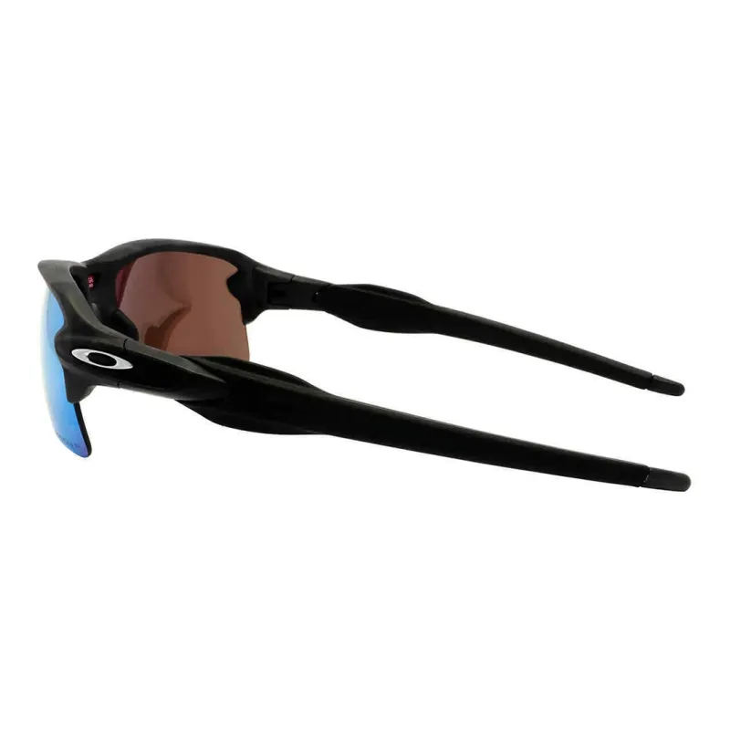 Oakley Plastic Rectangular Sunglasses Men's Black-2