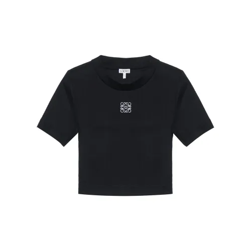 LOEWE Crop Tops Women's Black