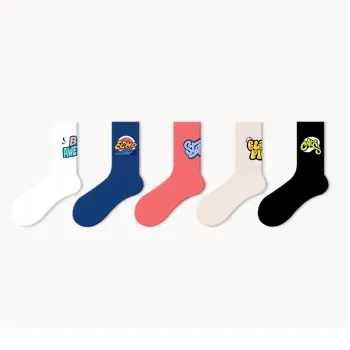 Senami Mid-Calf Socks Unisex 5 Pack