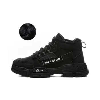 Warrior High Top Martin Boot Men's Black
