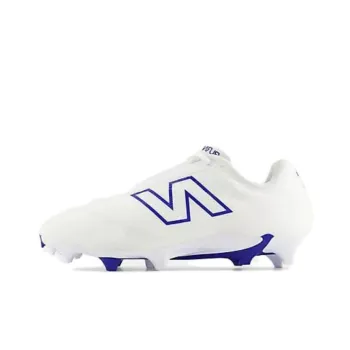 New Balance NB BurnX4 Cushioning, Wear Resistant Soccer Shoes Men's White Blue