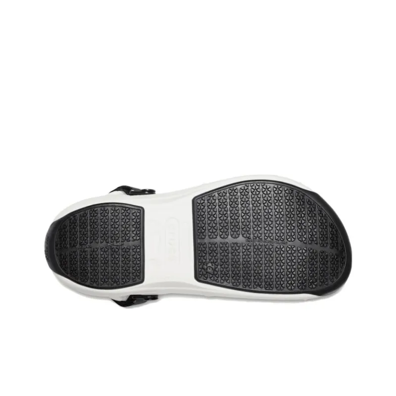 Crocs Bistro Pro Literide Clogs 'White Black Orange'-4