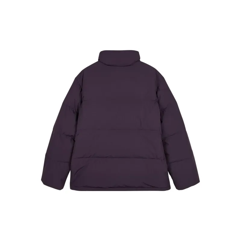 Skechers Puffer Jacket Unisex Plum Purple Red-1