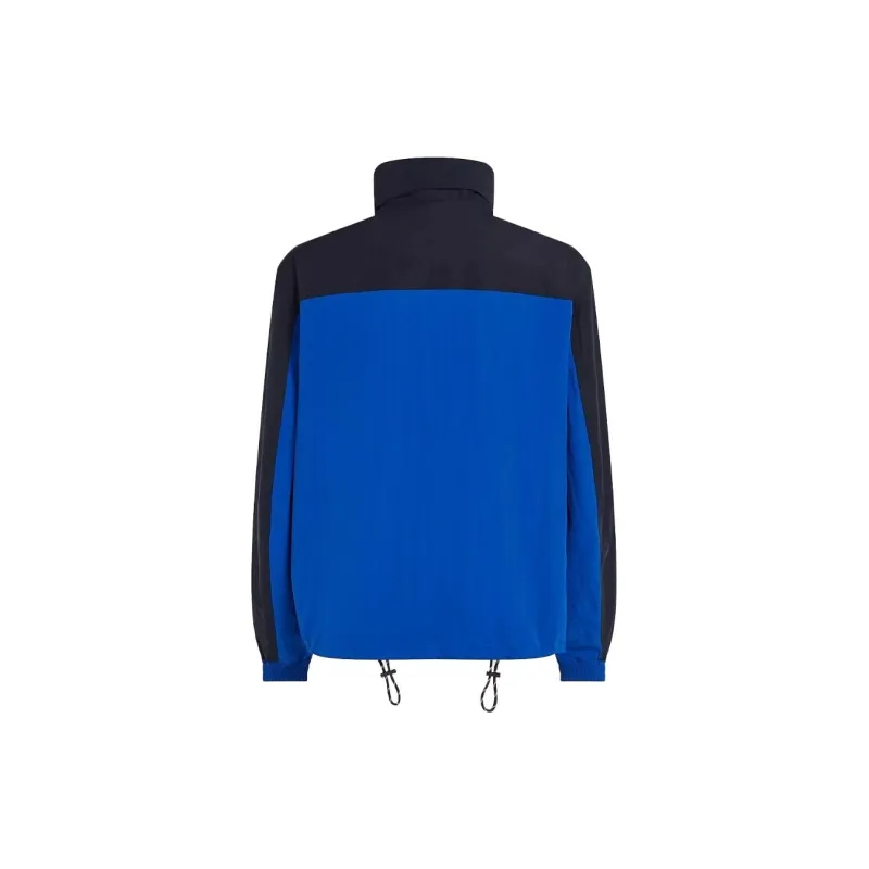 Tommy Hilfiger Packable Colorblock Regatta Windbreaker Jackets Coats Men's Blue-1