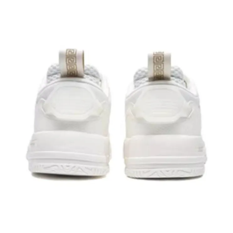XTEP Sky Ride Collection Overlord Farewell Concubine Low Top Skateboard Shoes Men's White-3