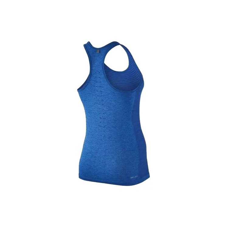 Nike Dri Fit Knit Tank Tops Women's Blue-1