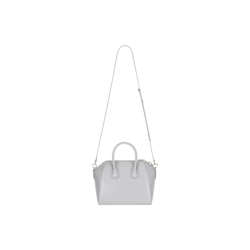 Givenchy Antigona Cow Leather Shoulder Bag, Crossbody Bag, Handbag Mini Women's Gray-2