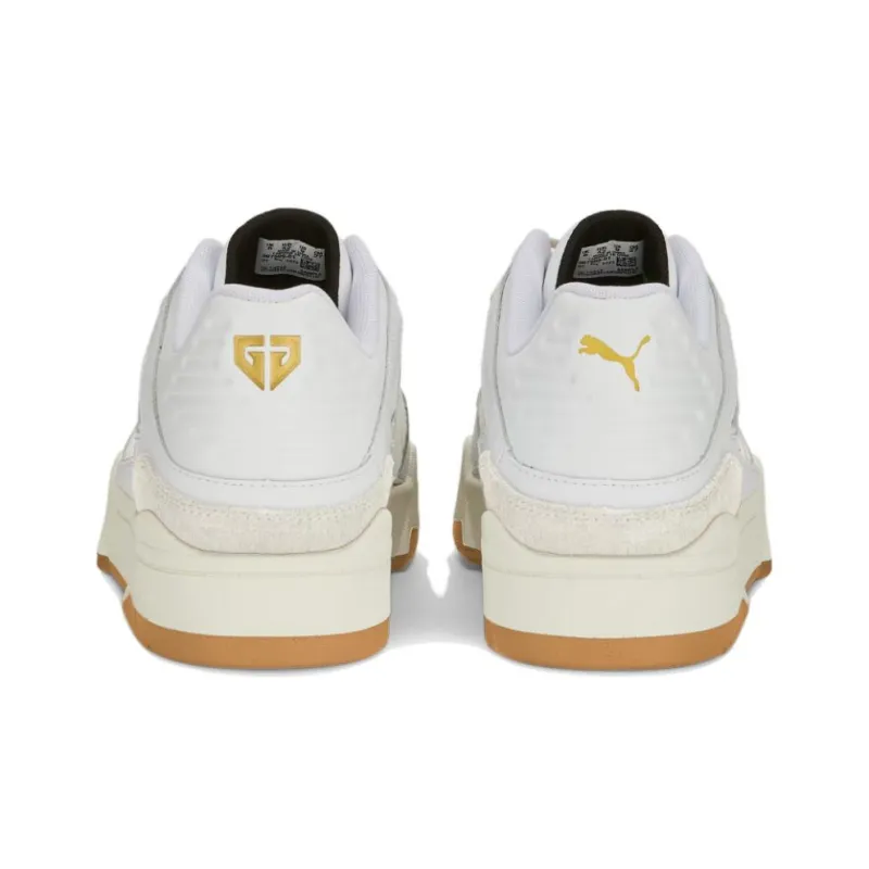 PUMA Slipstream Gen.G Esports Cushioning, Wear Resistant Low Top Skateboard Shoes Unisex White-3