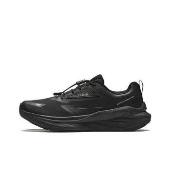 Anta Breathable, Supportive, And Lightweight Low Top Running Shoes Men's Black