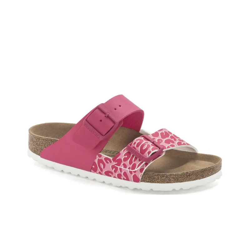 Birkenstock Comfortable Round Tip Commute Versatile Height Increasing Platform Women's Pink Narrow Fit-1