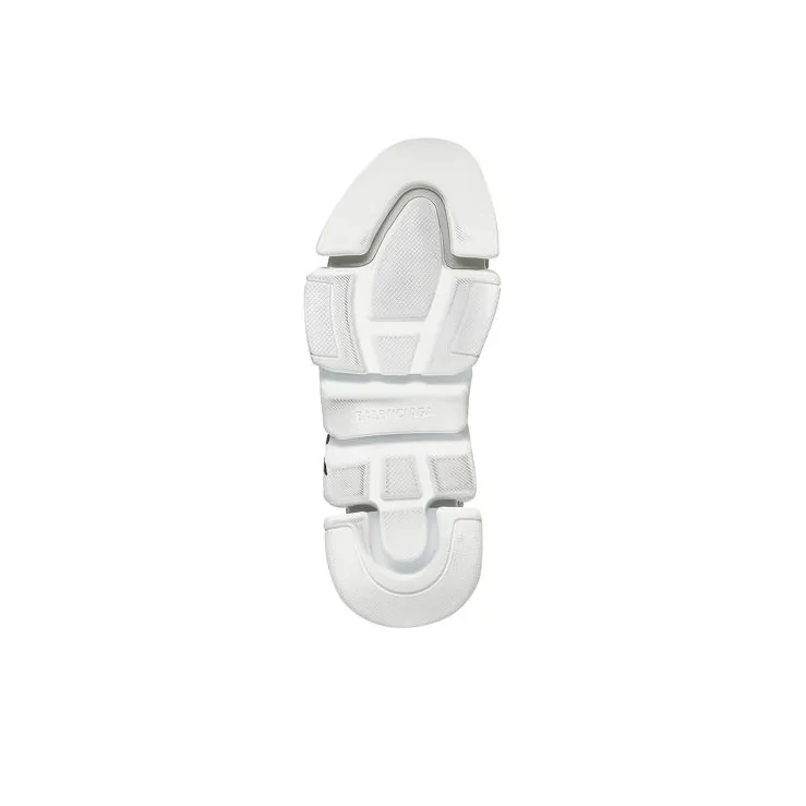 Balenciaga Speed 2.0 Graffiti Recycled Knit Grey White-5