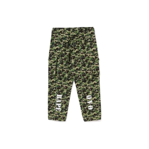 A BATHING APE Bape X OVO Casual Pants Unisex Green