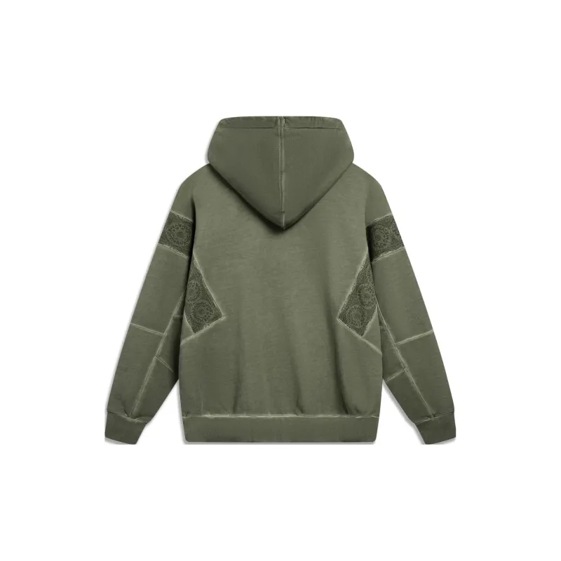 LiNing Sweatshirt Unisex Army Sail Green-1
