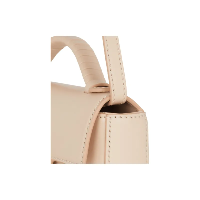 BALMAIN B Buzz Logo Plaque Foldover Top Mini Tote Bag-4