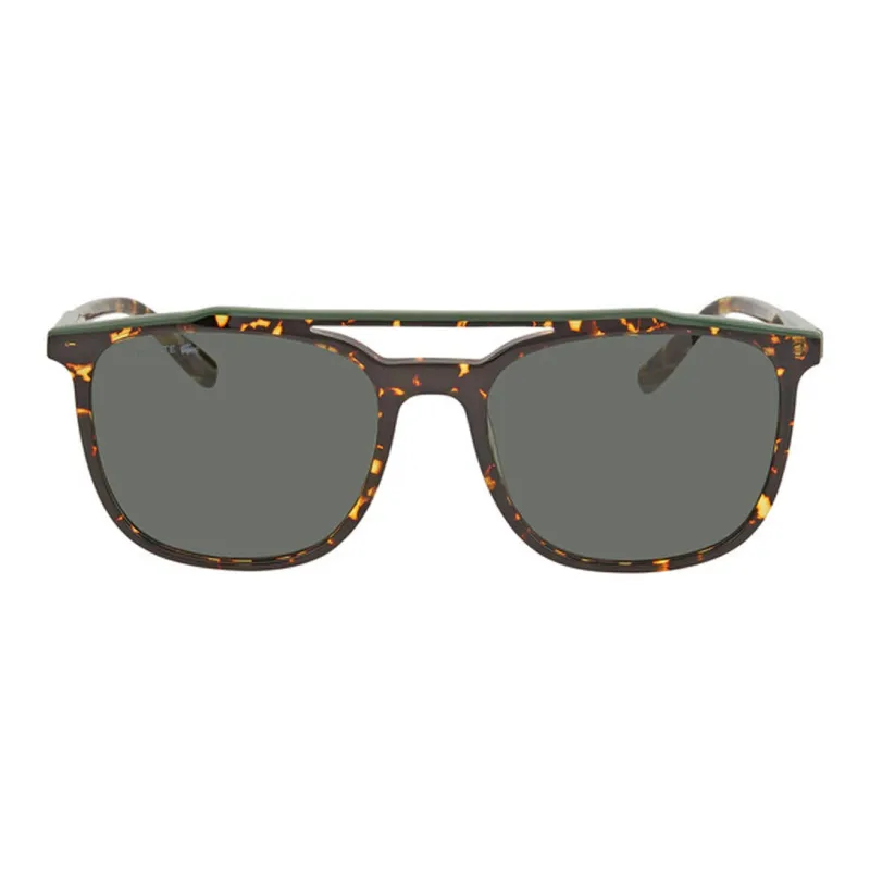 LACOSTE Acetate Rectangular Sunglasses Unisex Tortoiseshell-1