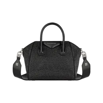 GIVENCHY Antigona Viscose Crossbody Bag, Handbag Mini Women's Black
