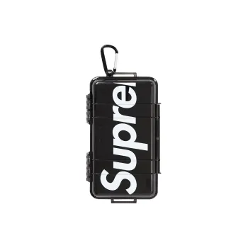 Supreme FW19 Polycarbonate Storage Box Shoulder Bags Unisex Black