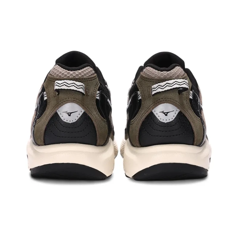 Mizuno Cushioning Wear Resistant Support Rebound Low Top Casual Running Shoes Unisex Dark Brown-4