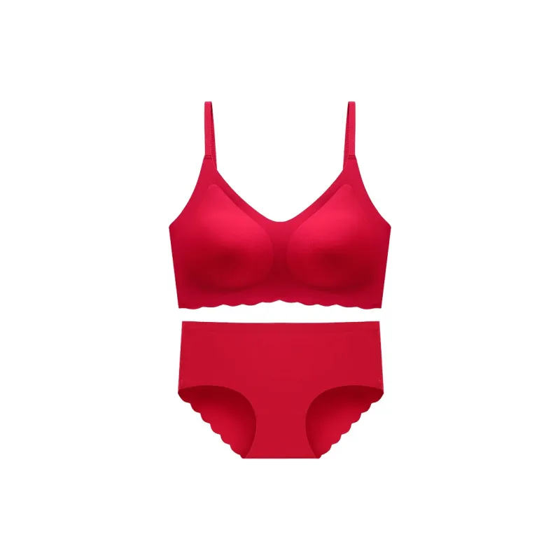 MIIOW Underwear Set Women's Red-0