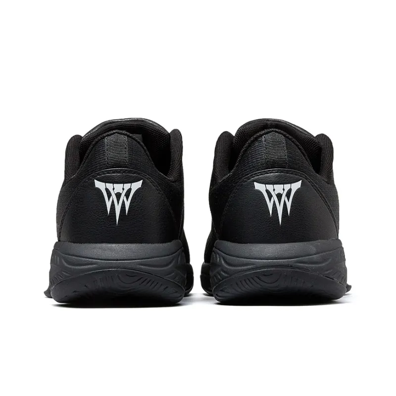 VOIT Basketball Shoes Men Low Top Ice Black-4